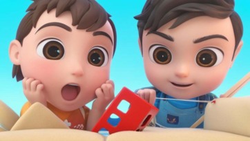 Cartoon Toy Video For Kids with  London Bridge Nursery Rhymes Song