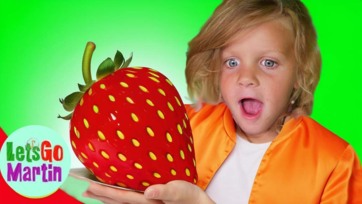 Educational video for kids about learn the name of the fruits