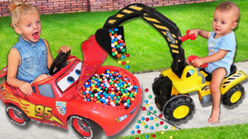 We are in the car, but where we will go? Surprise trip